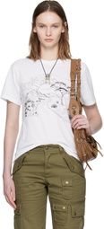 Isabel Marant White Zewel T-shirt