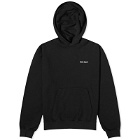 Palm Angels Men's Embroidered Small Logo Popover Hoodie in Black