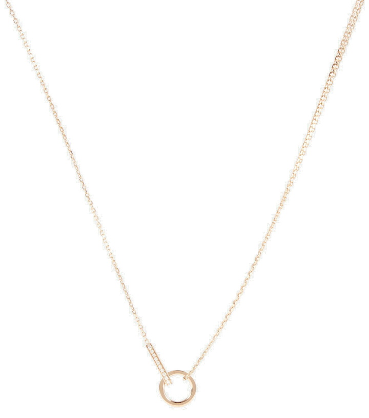 Photo: Repossi - 18kt rose gold necklace with diamonds