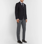 Hugo Boss - Grey Genesis Slim-Fit Wool And Cashmere-Blend Suit Trousers - Gray