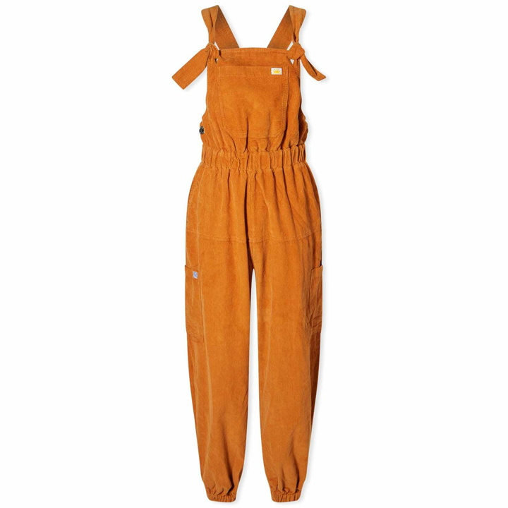 Photo: L.F. Markey Women's Bruno Dungarees in Ochre