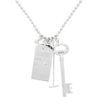 MM6 Maison Margiela Silver Charm Necklace