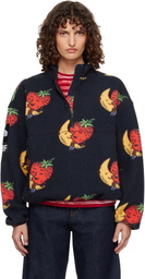The North Face Black Sky High Farm Edition Fleece Half-Zip Sweatshirt