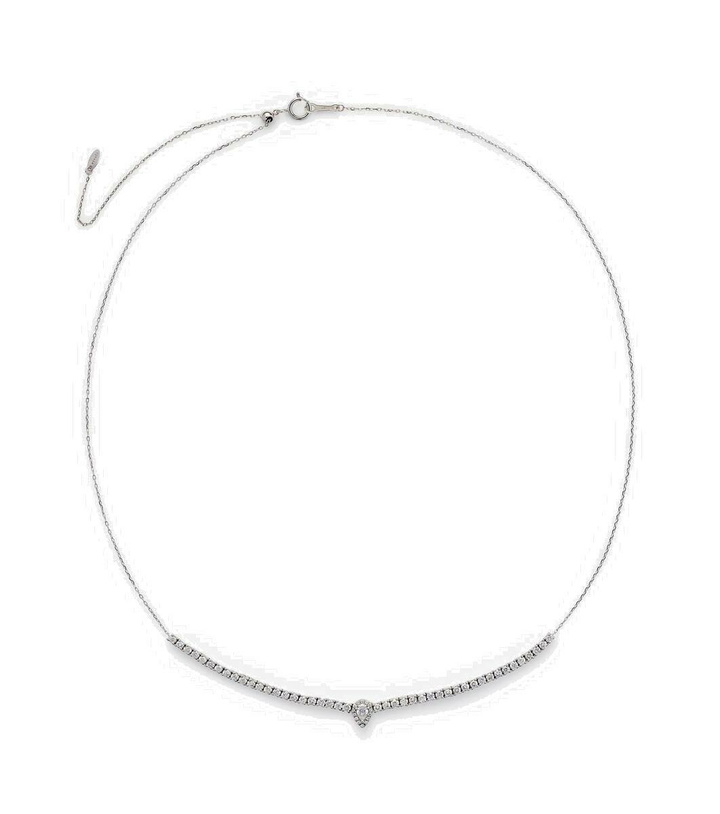 Photo: Persée 18kt white gold necklace with diamonds