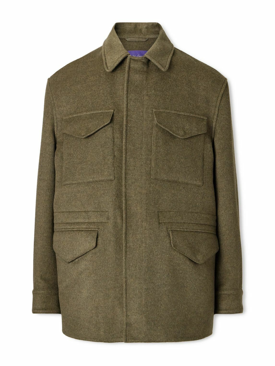 Ralph Lauren Purple label - Ripley Wool and Cashmere-Blend Jacket - Green