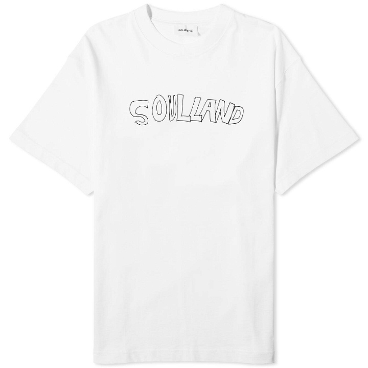 Photo: Soulland Men's Kai Blur T-Shirt in White