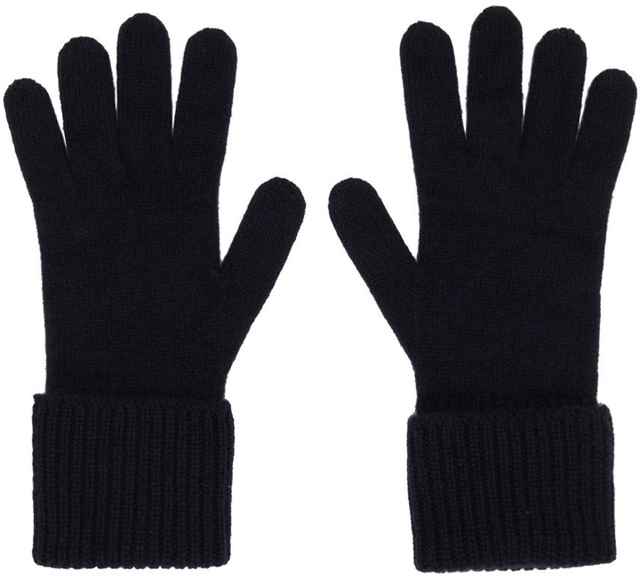 Photo: The Row Navy Cashmere Halita Gloves