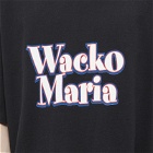 Wacko Maria Men's Type 2 Washed Heavyweight Crew T-Shirt in Black