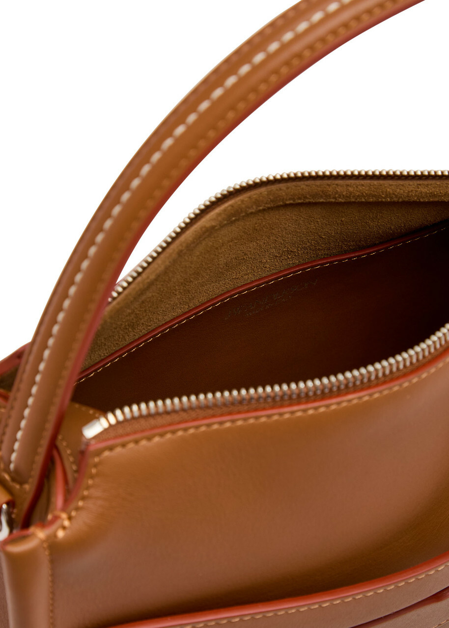 JW Anderson Loafer Leather Shoulder bag - Tan - One Size