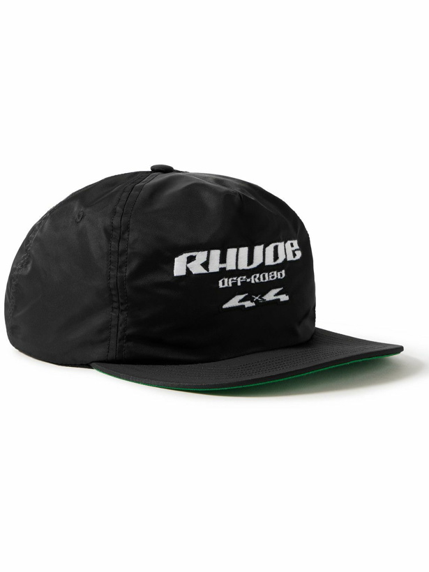 Photo: Rhude - Logo-Embroidered Nylon and Twill Baseball Cap