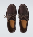 Burberry Leather boat shoes