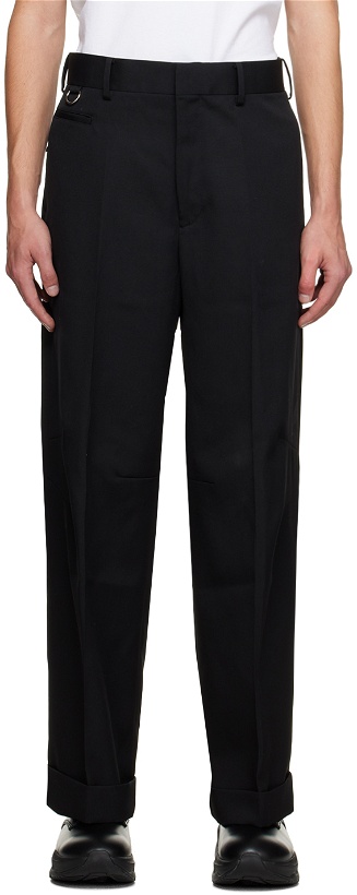 Photo: UNDERCOVER Black O-Ring Trousers
