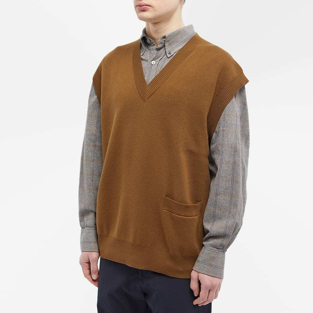 スタジオニコルソン FOSS 12GG MERINO KNIT V VEST スタジオニコルソン FOSS 12GG MERINO KNIT V VEST STUDIO