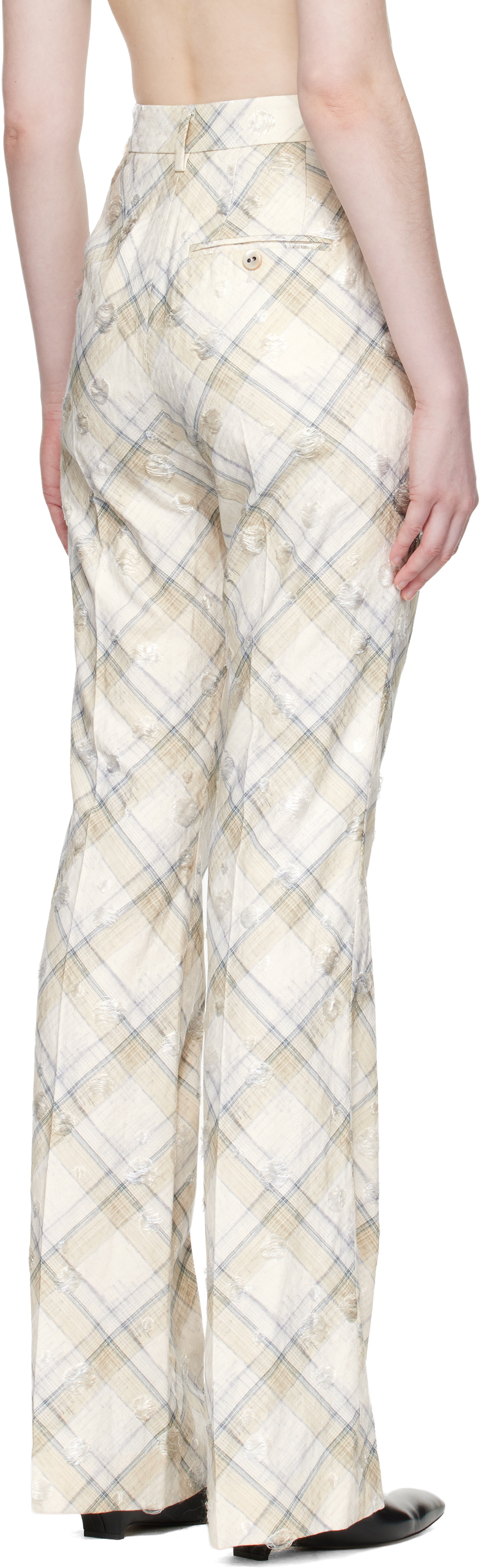 Vivienne Westwood Beige Ray Trousers
