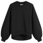 YMC Women's Bellow Sleeve Sweatshirt in Black