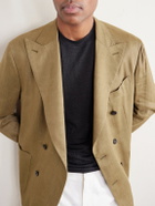 Thom Sweeney - Linen T-Shirt - Black