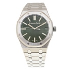 Audemars Piguet Royal Oak ''50th Anniversary'' Automatic Green Dial Mens Watch 15510ST.OO.1320ST.04