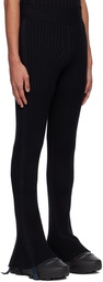 Dion Lee Black Gathered Utility Lounge Pants