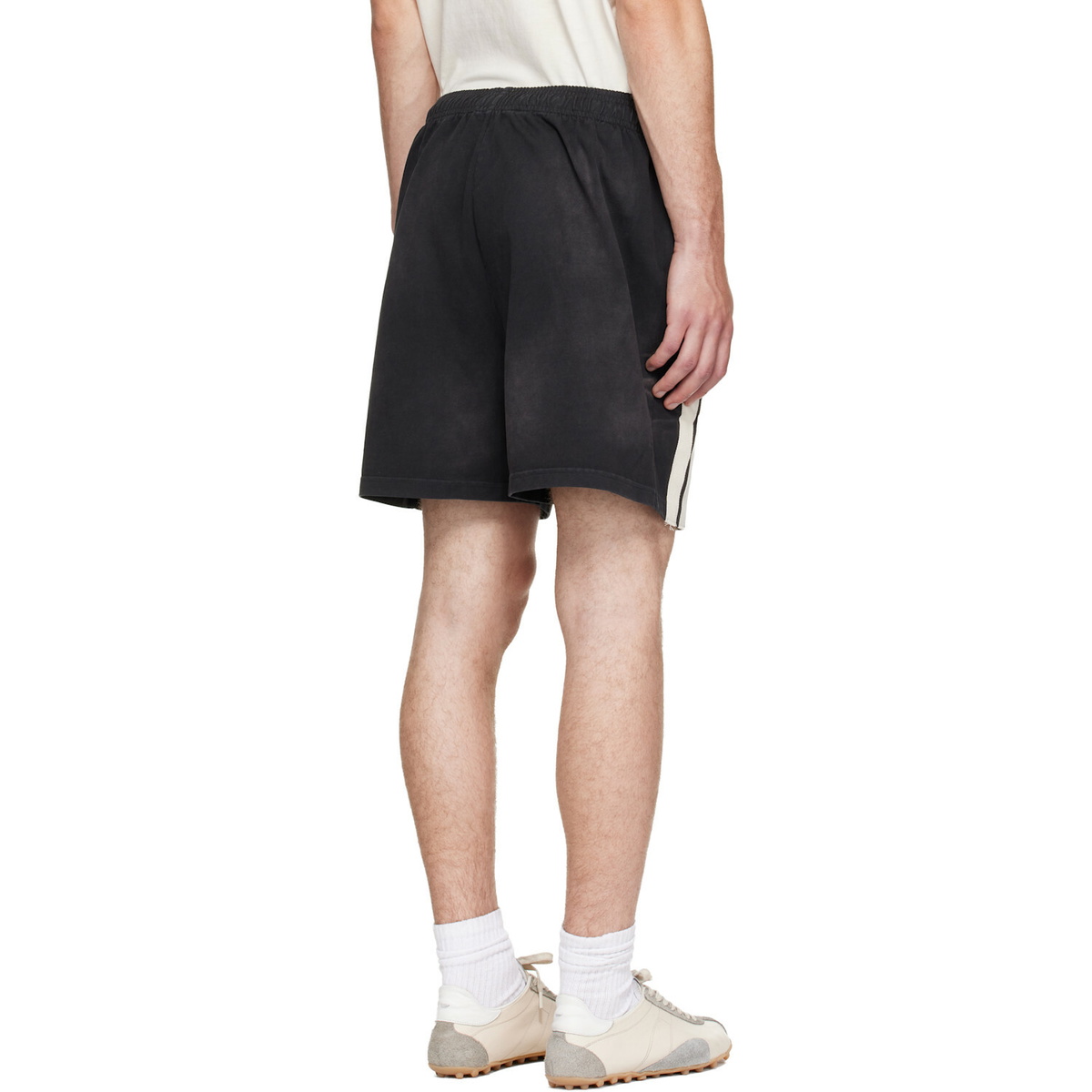 424 Black Sport Shorts
