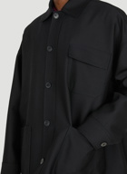 Valentino - Pockets Overshirt in Black