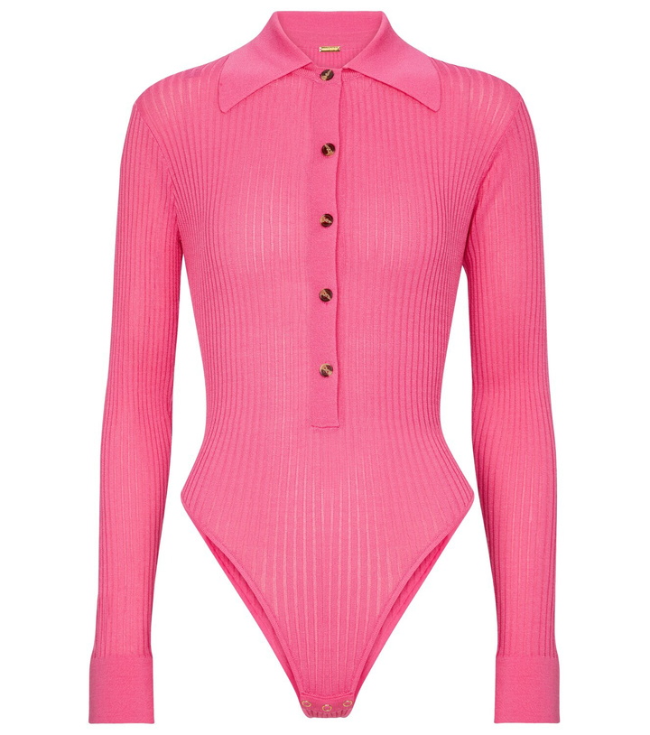 Photo: Dodo Bar Or Ribbed-knit bodysuit