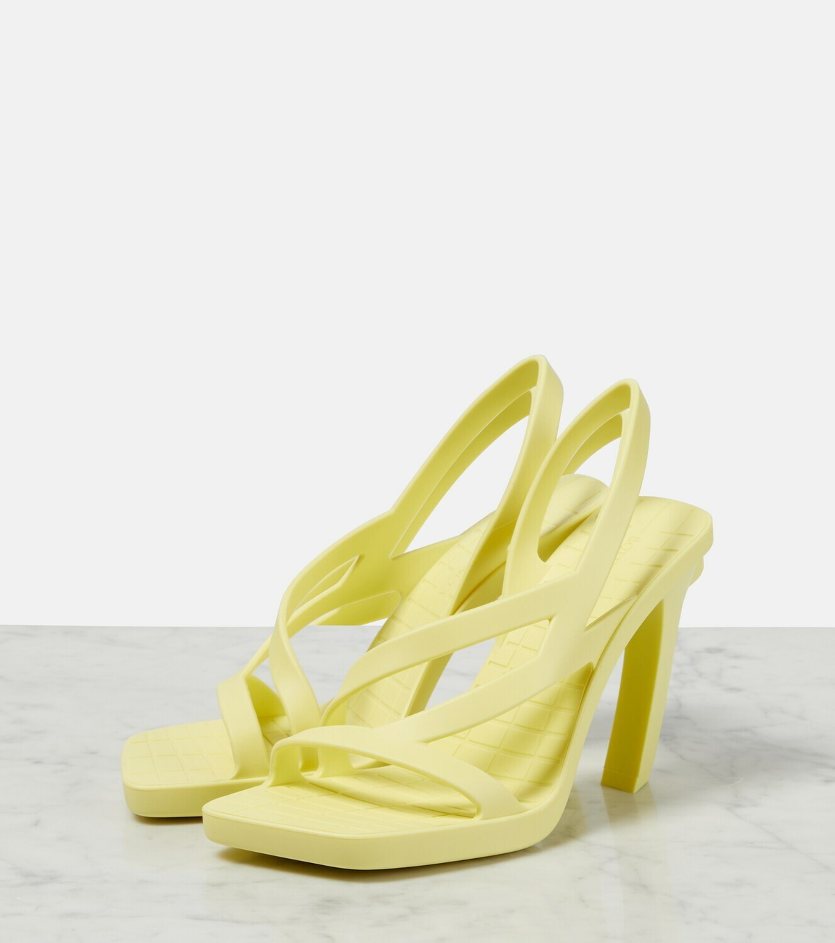 【送料&関税込】Bottega Veneta Jimbo Slingback Sandal Bottega Veneta Jimbo Slingback Rubber Heeled Sandal