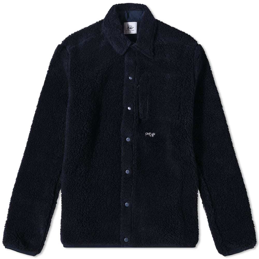 Pop Trading Company x Dancer Fleece Overshirt Pop Trading Company