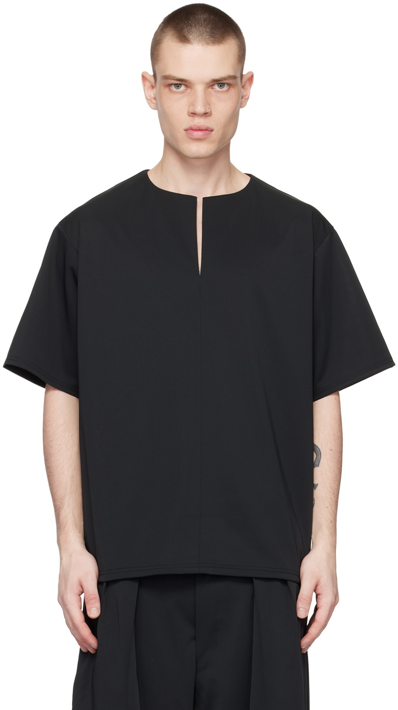 RAINMAKER KYOTO Black V-Neck T-Shirt