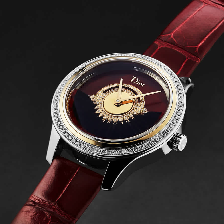 Christian Dior Grand Bal Diamond Red Dial Ladies Watch Christian Dior Grand Bal Diamond Red Dial Ladies Watch