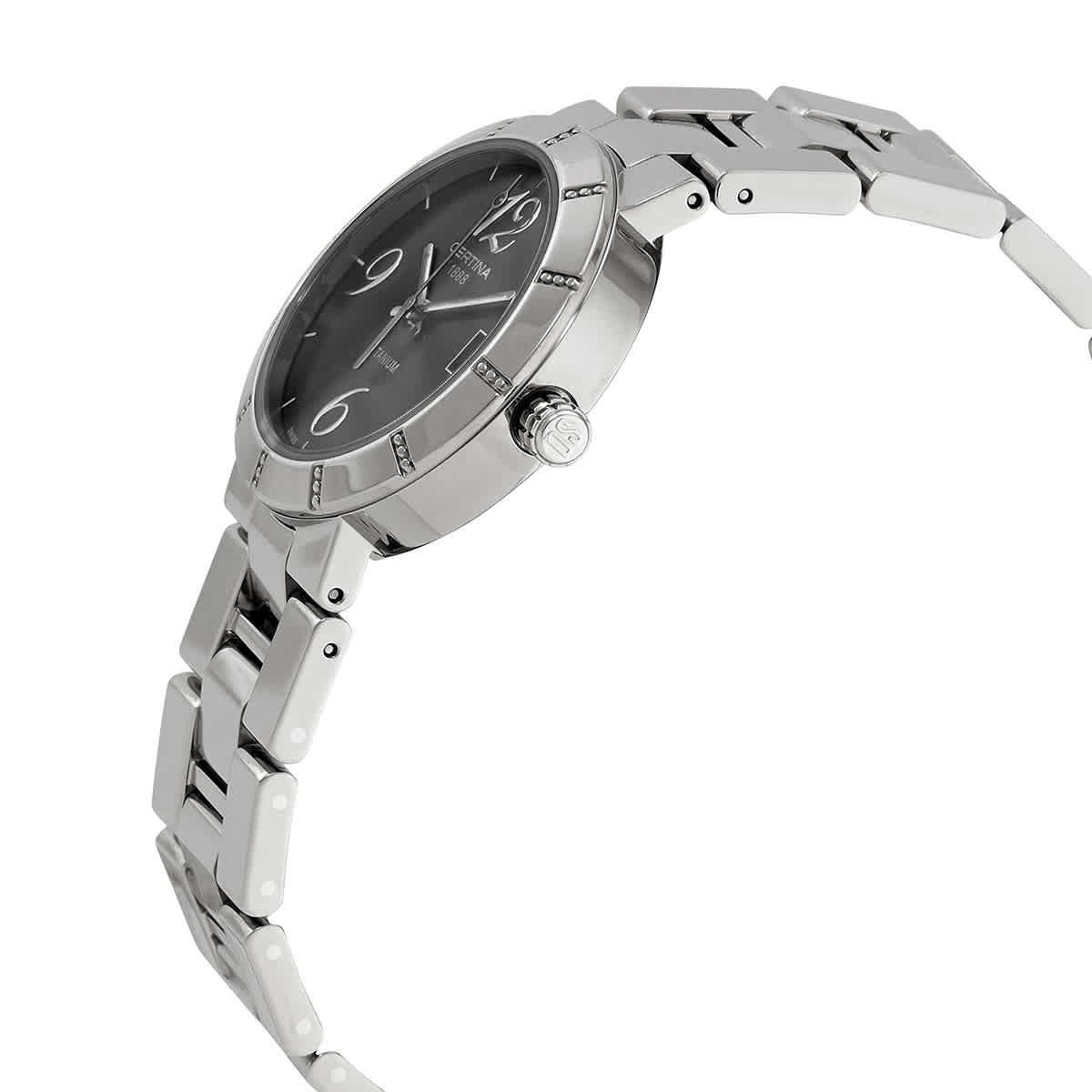 Certina DS Stella Titanium Ladies Quartz Watch C0092104408200