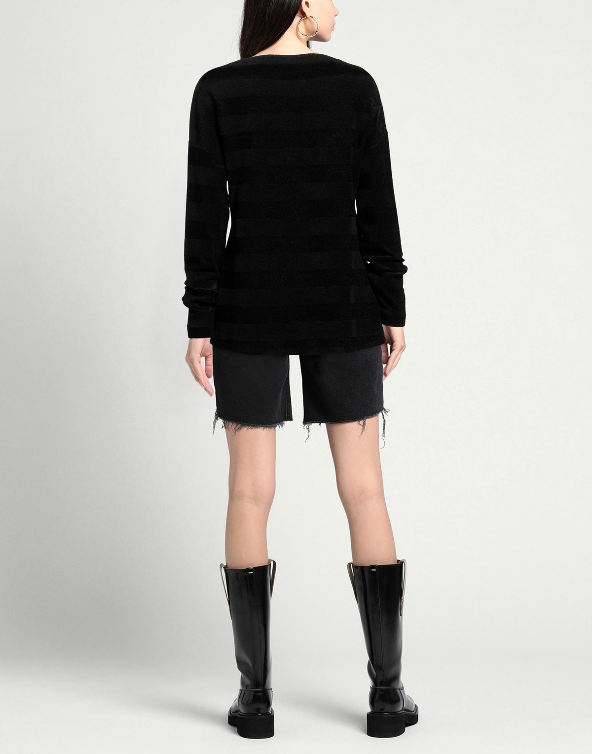 Crossley Womens Sweatshirt in Black