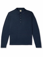 Massimo Alba - Cashmere Polo Shirt - Blue