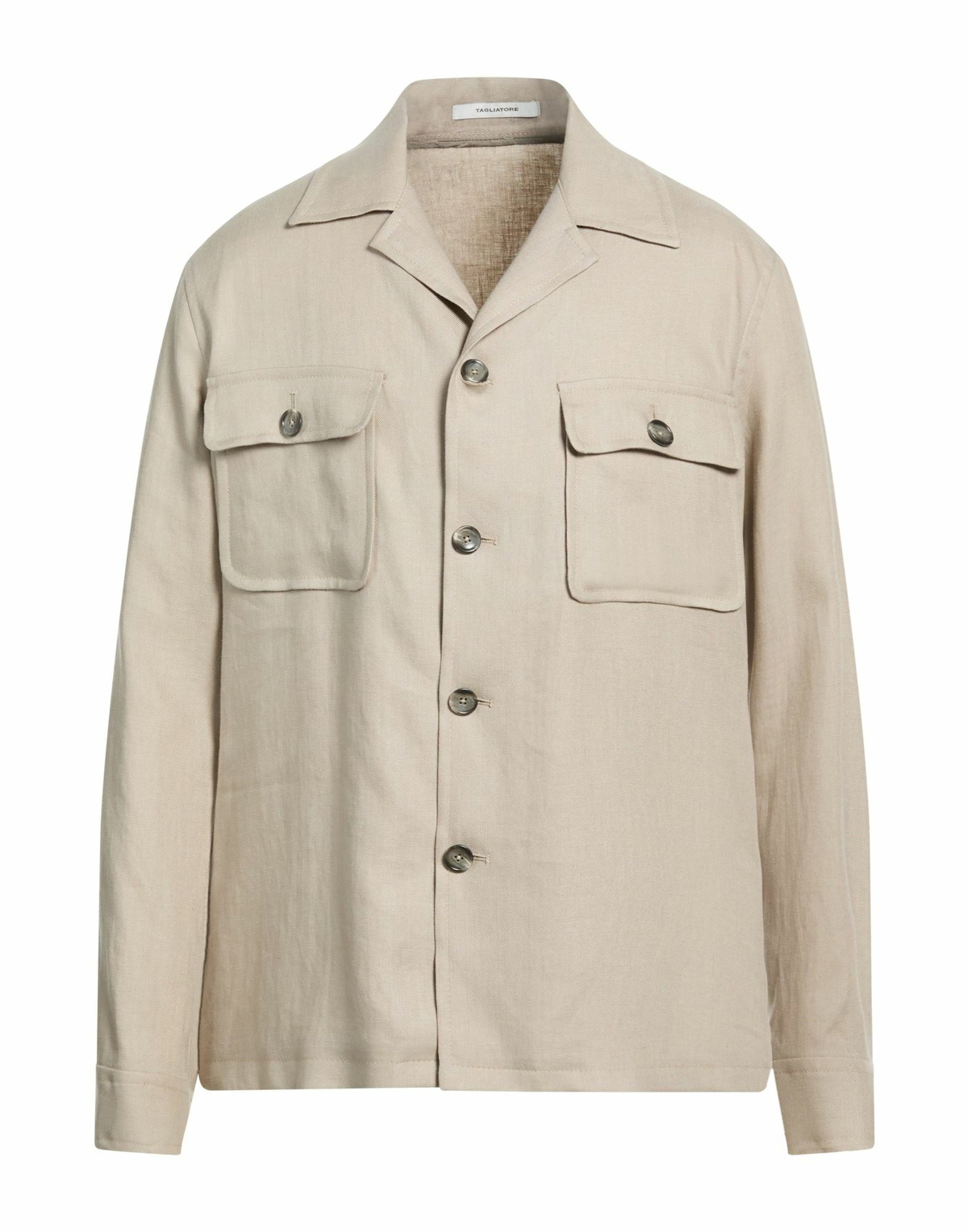 Tagliatore Mens Shirt in Sand