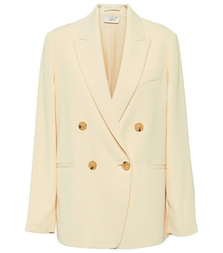 Photo: Vince Double-breasted crêpe blazer