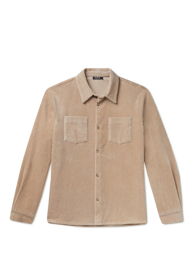 Photo: A.P.C. - Joe Cotton-Corduroy Shirt - Unknown