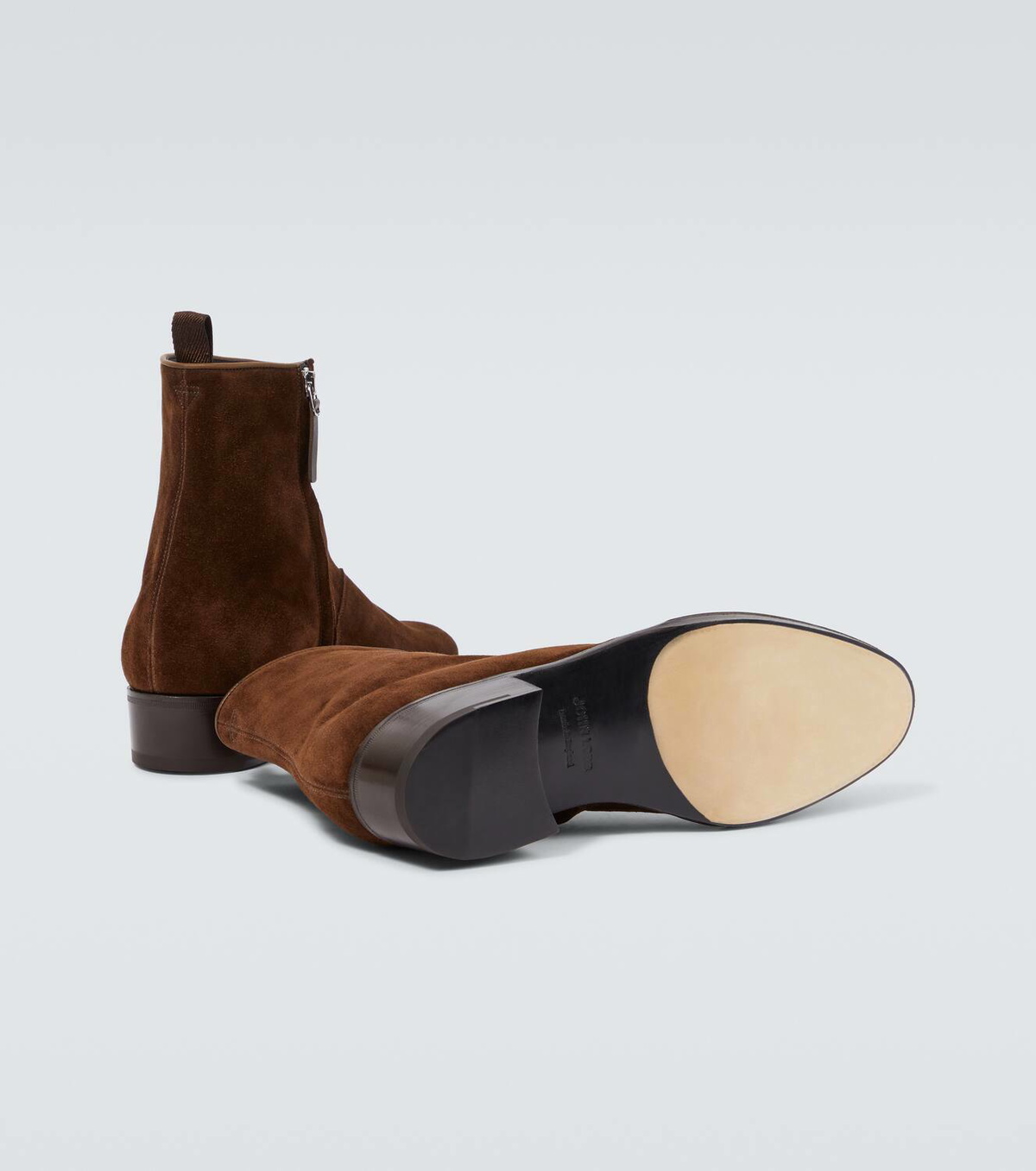 John Lobb Freddi suede ankle boots