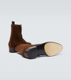 John Lobb Freddi suede ankle boots