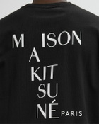 Maison Kitsune CROSSWORD COMFORT TEE White Mens Shortsleefe