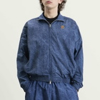 Nike Men's Club Rules AOP Full Zip Jacket in Work Blue/Volt/Obsidian