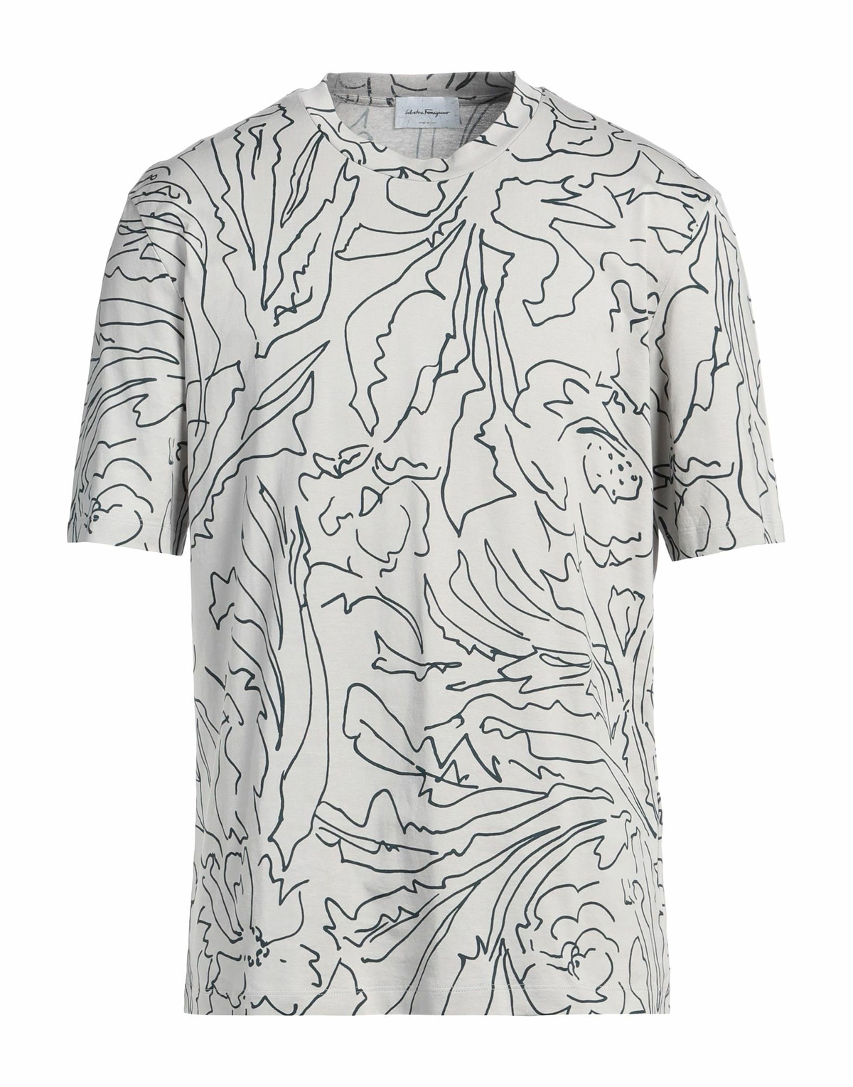Ferragamo Mens T-shirt Taupe
