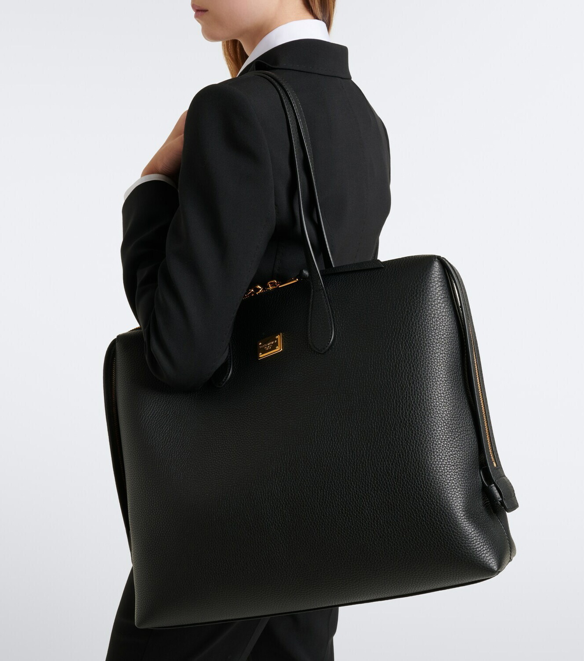 Dolce&Gabbana Vittoria Large leather tote bag