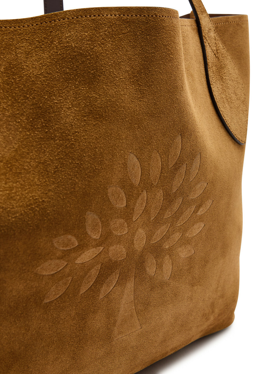 Mulberry Oversized Suede Tote bag - Sand - One Size