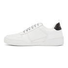 Versace White and Black Ilus Sneakers