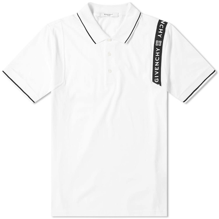 Photo: Givenchy Tape Detail Polo