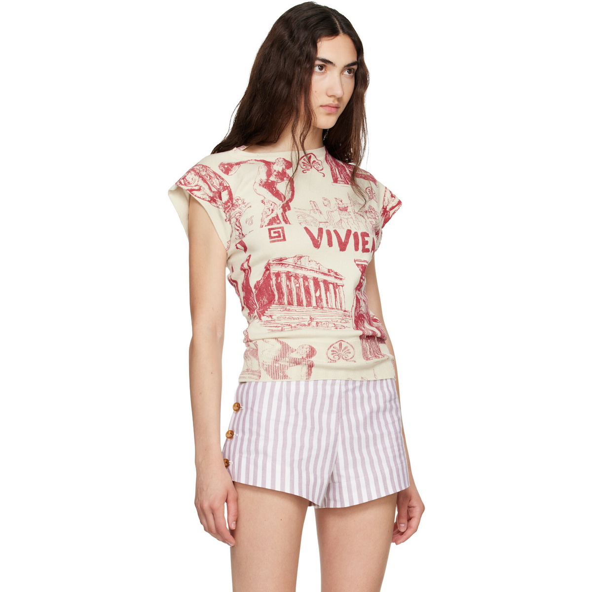 Vivienne Westwood Off-White Justine Top