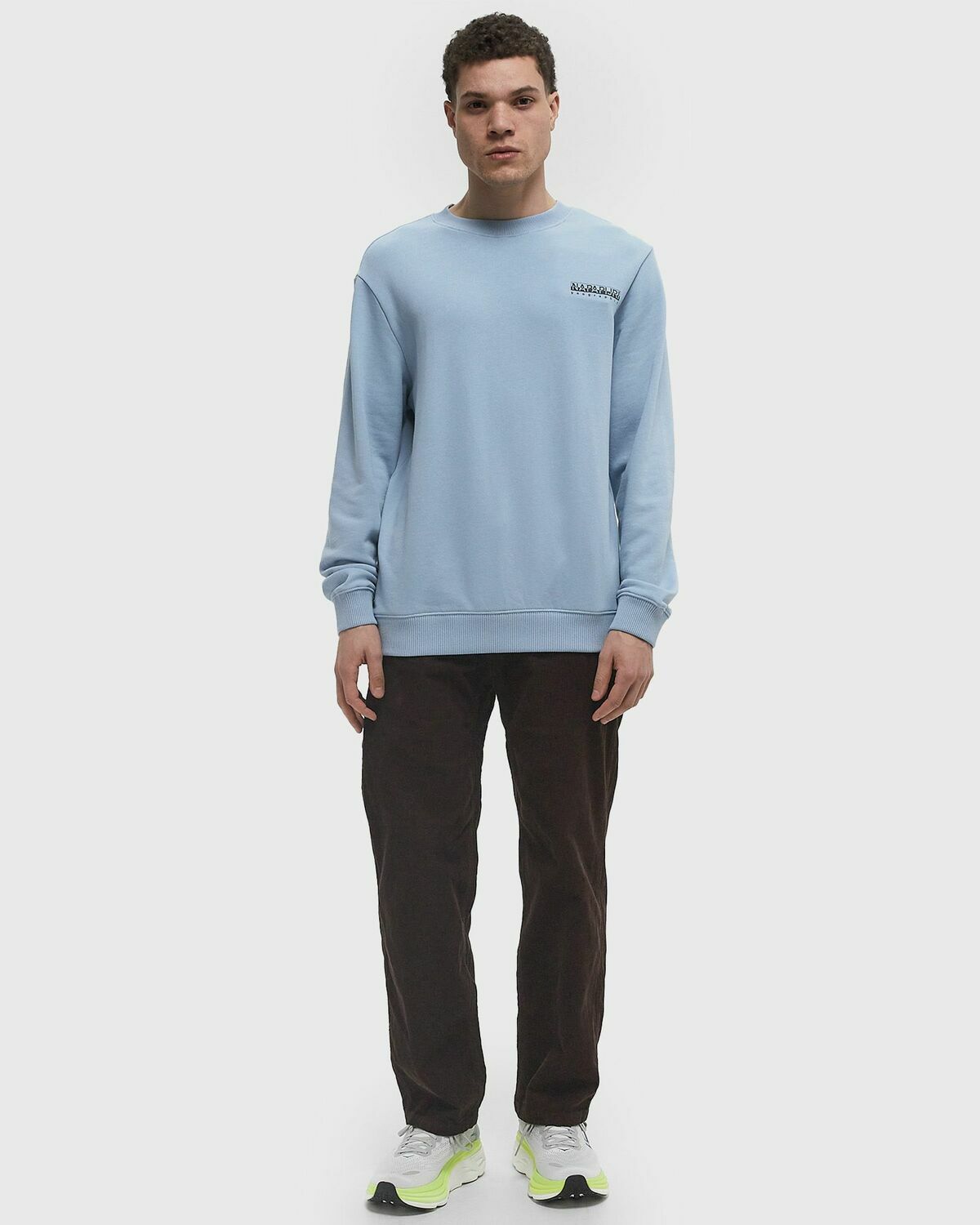 Napapijri B-SOVANA C SWEAT Grey Mens Sweatshirt