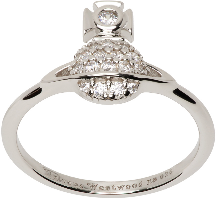 Vivienne Westwood Silver Tamia Ring Vivienne Westwood