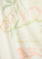 Isabel Marant étoile Zewel Printed Cotton T-shirt White