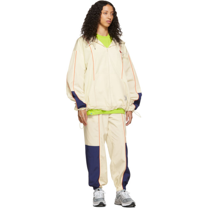 Maison Kitsune Off-White ADER Error Edition Line Zip-Up Hoodie