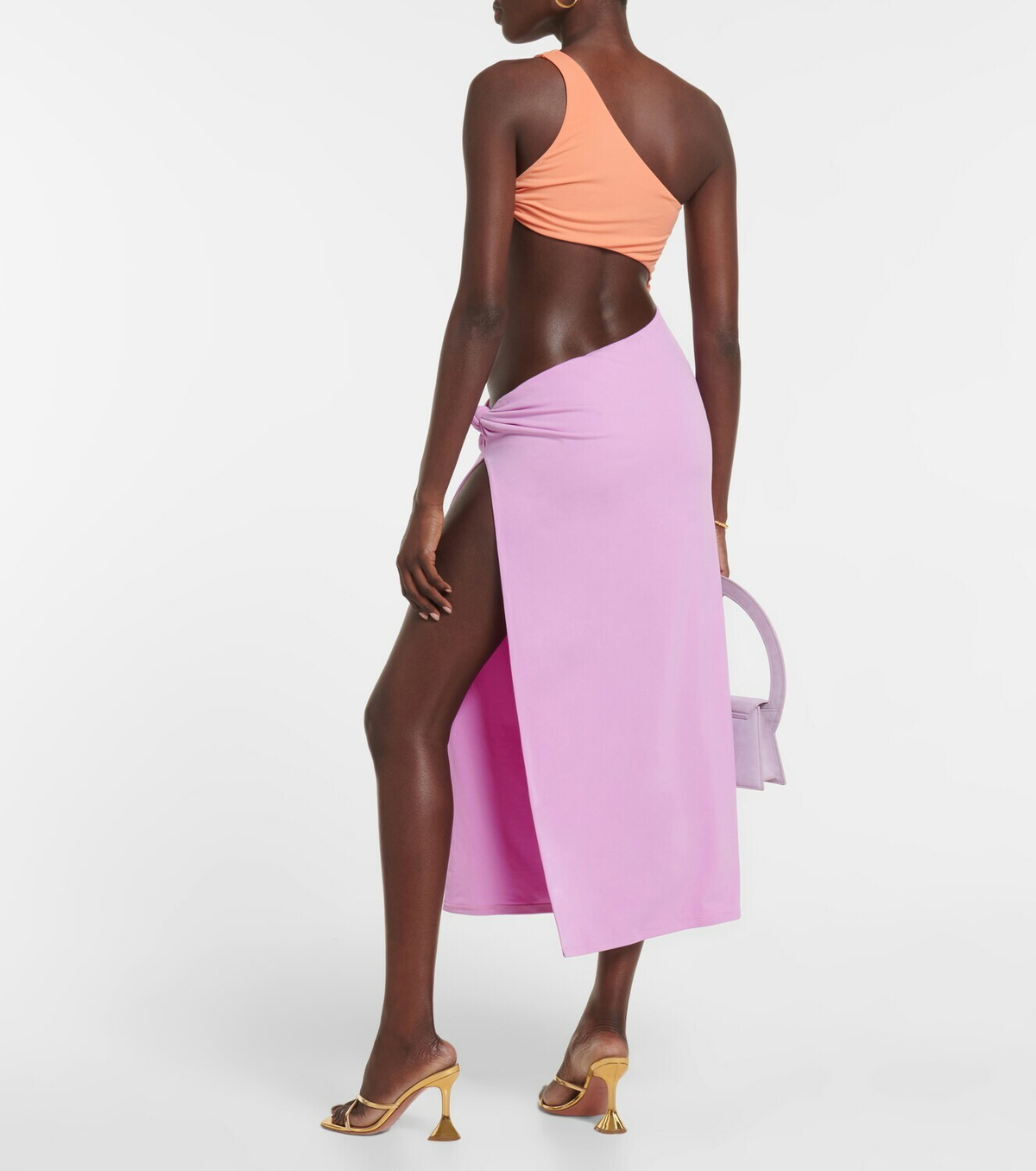 Bananhot Ariana one-shoulder midi dress